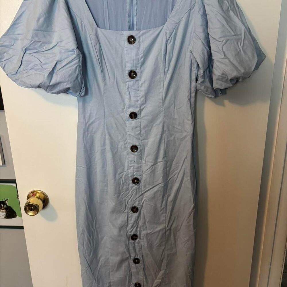 Fairycore Elevated Boho Prairie Romantic Long Summer Lulus Dress Womens XS